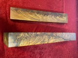 English Walnut Stock Blank/Forearm Piece...Rare Exhibition Grade for Kreighoff - 3 of 8