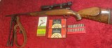 Weatherby Mark V German 270 Weatherby Mag with Refield 3x-9x Scope & Ammo Beautiful XX Fancy Walnut Stock - 1 of 15