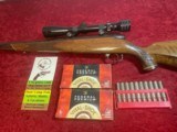 Weatherby Mark V German 270 Weatherby Mag with Refield 3x-9x Scope & Ammo Beautiful XX Fancy Walnut Stock - 2 of 15