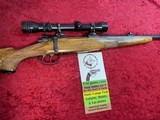 CUSTOM Engraved Mauser VZ24 bolt action rifle 6.5x57 w/set trigger & Redfield 2x-7x Wide View Scope - 2 of 23