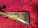 CUSTOM Engraved Mauser VZ24 bolt action rifle 6.5x57 w/set trigger & Redfield 2x-7x Wide View Scope - 13 of 23