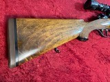 CUSTOM Engraved Mauser VZ24 bolt action rifle 6.5x57 w/set trigger & Redfield 2x-7x Wide View Scope - 4 of 23