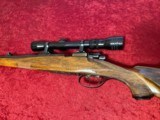 CUSTOM Engraved Mauser VZ24 bolt action rifle 6.5x57 w/set trigger & Redfield 2x-7x Wide View Scope - 14 of 23