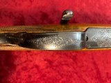 CUSTOM Engraved Mauser VZ24 bolt action rifle 6.5x57 w/set trigger & Redfield 2x-7x Wide View Scope - 10 of 23