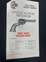 EAA Bounty Hunter #EASAB SA 6-shot .22 lr revolver 4.75