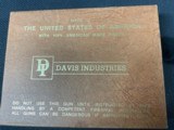 Davis Industries Model P-32 semi-auto .32 acp CHROME FINISH/Wood grips - 2 of 12