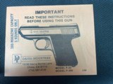 Davis Industries Model P-32 semi-auto .32 acp CHROME FINISH/Wood grips - 12 of 12