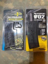 Mossberg 702 Plinkster .22lr 25-round mag (2) count & magazine loader cap NEW #95725 - 1 of 4