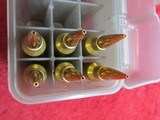 .300 wsm RELOADS Nosler 165 gr Game Bullet w/H380 powder Winchester Brass (72 rounds in MTM RF22 plastic boxes) - 4 of 6