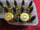 .300 wsm RELOADS Nosler 165 gr Game Bullet w/H380 powder Winchester Brass (72 rounds in MTM RF22 plastic boxes) - 3 of 6
