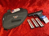 Smith & Wesson S&W Shield M2.0 M&P .380 acp EZ SS/BLK Tac Six Bag & 4 MAGS NEW #14244