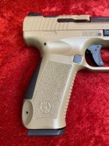 Canik TP9SA semi-auto 9mm pistol 18-rd (2) mags with gear FDE LNIB - 4 of 11