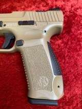 Canik TP9SA semi-auto 9mm pistol 18-rd (2) mags with gear FDE LNIB - 6 of 11