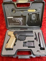 Canik TP9SA semi-auto 9mm pistol 18-rd (2) mags with gear FDE LNIB - 1 of 11