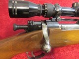 Custom Mauser K98 A3-03 bolt action rifle 25-06 Douglas Heavy Target Barrel w/ Scope - 5 of 21