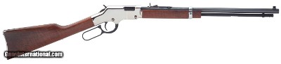 Henry H004SM Golden Boy Silver 22 WMR Caliber with 12+1 Capacity, 20