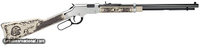 Henry H004AE Golden Boy Silver American Eagle Full Size 22 Short, 22 Long, 22 LR, 16 LR/21 Short, 20