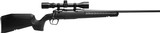 Savage Arms Axis XP Combo Black 22-250 Rem 4+1 22