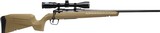 Savage Arms Axis 2 XP Combo FDE 22-250 Rem 4+1 22