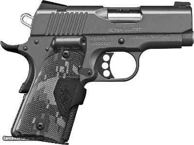 Kimber Mfg.,inc 3000250 Ultra Covert 45 ACP 7+1 3