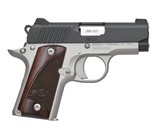 Kimber Mfg.,inc 3300206 Micro Two-Tone NS 380 ACP 7+1 2.75