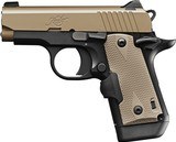 Kimber Mfg.,inc 3300209 Micro Desert Tan LG NS 380 ACP 7+1 2.75