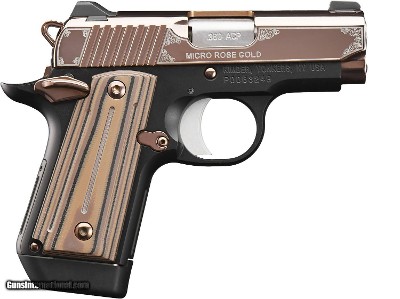 Kimber Mfg.,inc 3300173 Micro Rose Gold NS 380 ACP 7+1 2.75