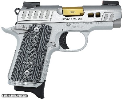Kimber Mfg.,inc 3300230 Micro 9 Rapide Dawn 9mm 7+1 3.15