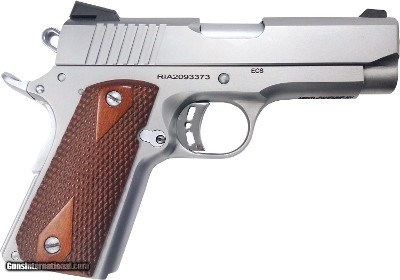Rock Island 51868 Rock Standard CS *CA Compliant 45 ACP Caliber with 3.63