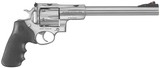 Ruger 5502 Super Redhawk Large Frame 44 Rem Mag/44 Special 6rd 9.50" Satin Stainless Steel w/Integral Mount Barrel, Satin Cylinder & Frame, Hogue - 1 of 1