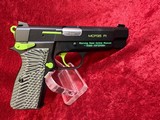 Girsan MC P35 PI 9 mm semi-auto pistol Hi-Power Clone Black and Zombie Green LNIB #393617 - 2 of 8