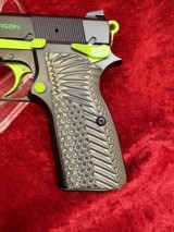 Girsan MC P35 PI 9 mm semi-auto pistol Hi-Power Clone Black and Zombie Green LNIB #393617 - 6 of 8