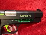 Girsan MC P35 PI 9 mm semi-auto pistol Hi-Power Clone Black and Zombie Green LNIB #393617 - 3 of 8