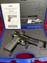 Girsan MC P35 PI 9 mm semi-auto pistol Hi-Power Clone Black and Zombie Green LNIB #393617 - 1 of 8