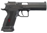 Tanfoglio IFG TFSTOCK3P10 Stock III Full Size 10mm Auto 13+1, Black Polygonal Rifled Barrel, Black Serrated Slide, Black Polymer Frame w/Beavertail, B - 1 of 1