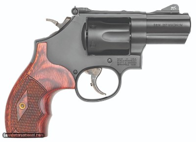 Smith & Wesson 13323 Model 19 Performance Center Carry Comp 357 Mag or 38 S&W Spl +P Blued Carbon Steel 2.50