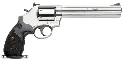 Smith & Wesson 150855 Model 686 Plus 357 Mag or 38 S&W Spl +P Stainless Steel 7