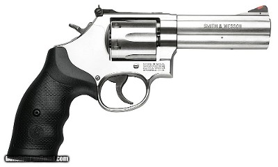 Smith & Wesson 164222 Model 686 357 Mag or 38 S&W Spl +P Stainless Steel 4.12