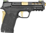 Smith & Wesson 12719 M&P Performance Center Shield EZ M2.0 *MA Compliant 380 ACP 8+1, 3.80