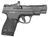 Smith & Wesson 13253 M&P Performance Center Shield Plus w/Optic 9mm Luger 10+1/13+1, 4