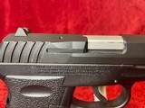 SCCY CPX-2 Carbon Black semi-auto 9 mm 10-rd (2) mags LNIB - 5 of 6
