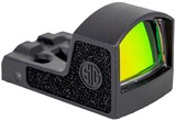 Sig Sauer Electro-Optics SOR01331 RomeoZero Auto Off Black 1x 3 MOA Red Dot Reticle Pistol