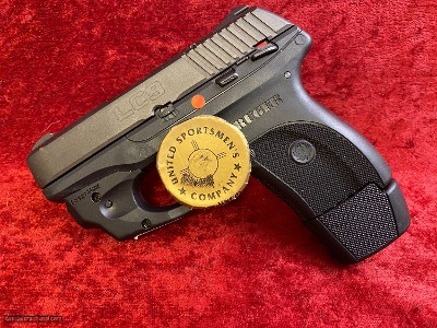 Ruger LC9 Compact 9 mm pistol w/Lasermax