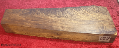 Figured & Flamed American Black Walnut Stock Blank #A27 - Image 3 of 4