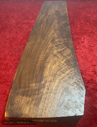 Figured & Flamed American Black Walnut Stock Blank #A27 - Image 4 of 4