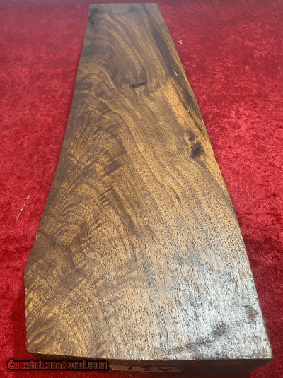 Figured & Flamed American Black Walnut Stock Blank #A27 - Image 2 of 4