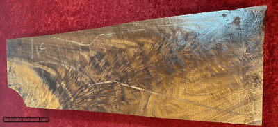 Fancy Stock Blank Crazy Marbling w/Red & Orange Sunburst