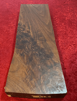 Fancy American Blk Walnut Stock Blank Tremendous Flame - 3 of 4