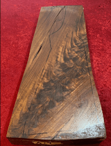 Fancy American Blk Walnut Stock Blank Tremendous Flame - 2 of 4