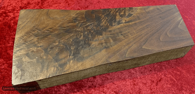 Fancy American Black Walnut Stock Blank Tremendous Flame & Figure #A19 - Image 4 of 4